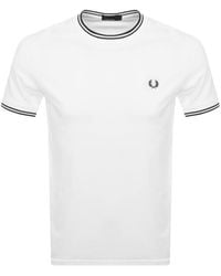 Fred Perry - Twin Tipped T-Shirt - Lyst
