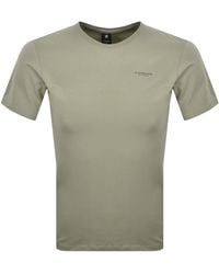 G-Star - G-Star Slim Base T Shirt Light Orphus - Lyst