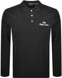 Ralph Lauren - Long Sleeved Polo T Shirt - Lyst
