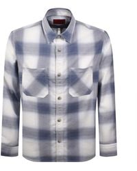 HUGO - Erato Long Sleeve Shirt - Lyst