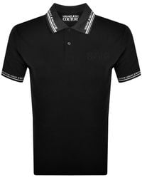 Versace - Couture Monogram Polo T Shirt - Lyst