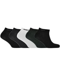 BOSS BUSINESS - Boss 5 Pack Ankle Socks - Lyst