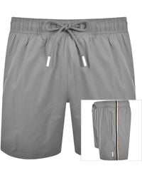 BOSS BUSINESS - Boss Iconic Swim Shorts - Lyst