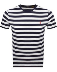 Ralph Lauren - Slim Fit Stripe T Shirt - Lyst