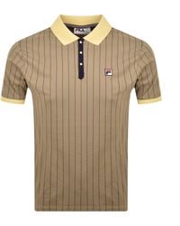 Fila - Fila Bb1 Stripe Polo T Shirt - Lyst