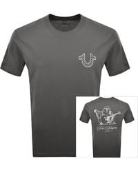 TRUE RELIGION - Filled Script Buddha T Shirt - Lyst