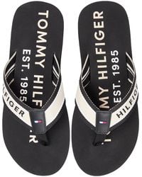 Tommy Hilfiger - Sporty Flip Flops - Lyst