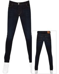 DIESEL D Luster Slim Fit Jeans Navy - Blue