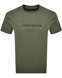 Tommy Hilfiger - Logo Brand Love T Shirt - Lyst