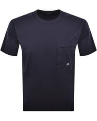 C.P. Company - Cp Company Short Sleeve Pocket T Shirt - Lyst