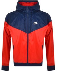 nike windrunner red