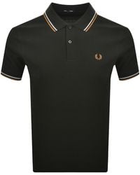 Fred Perry - Twin Tipped Polo T Shirt - Lyst