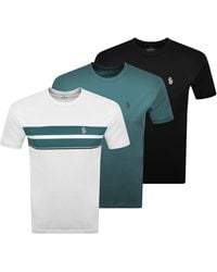 Luke 1977 - Johnys 3 Pack Short Sleeve T Shirts - Lyst