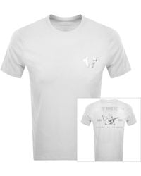 TRUE RELIGION - Metallic Buddha T Shirt - Lyst