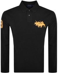 Ralph Lauren - Long Sleeve Polo T Shirt - Lyst