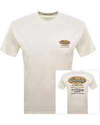 Replay - Graphic T Shirt Off - Lyst