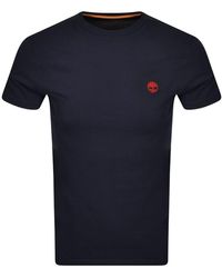 Timberland - Dun River Logo T Shirt - Lyst
