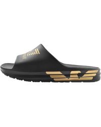 EA7 - Emporio Armani Beach Sliders - Lyst