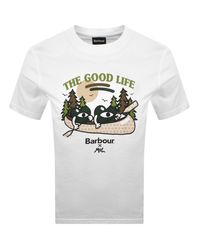 Barbour - X Mull Good Life T Shirt - Lyst