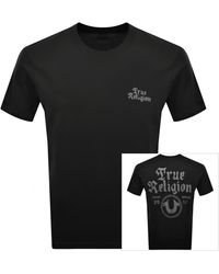 TRUE RELIGION - Trade Marked T Shirt - Lyst