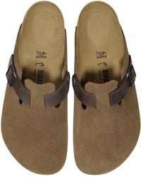 Birkenstock - Boston Bs Mules Dark Tea - Lyst