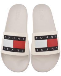 Tommy Hilfiger Sandals, slides and flip flops for Men | Online Sale up to  68% off | Lyst