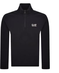 EA7 - Emporio Armani Logo Sweatshirt - Lyst