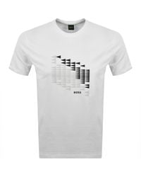 BOSS - Boss Network Flag T Shirt - Lyst