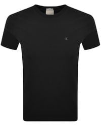 Calvin Klein - Slim Fit Crew Neck T Shirt - Lyst