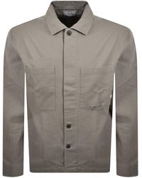 Farah - Farah Marshall Long Sleeve Overshirt - Lyst