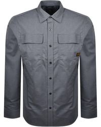 G-Star - G-Star Cpo Long Sleeve Shirt Ash - Lyst