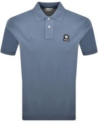Sandbanks - Badge Logo Polo T Shirt - Lyst