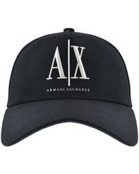 ARMANI EXCHANGE - Logo Baseball Cap - Lyst