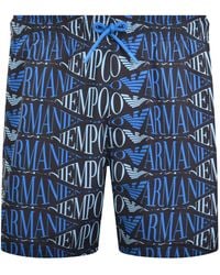 Armani - Emporio Boxer Swim Shorts - Lyst