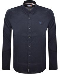 Timberland - Mill Brook Linen Shirt - Lyst
