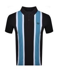Fred Perry - Woven Relaxed Polo T Shirt - Lyst