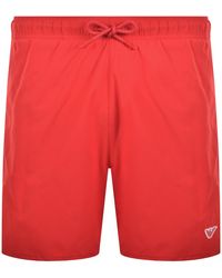 Armani - Emporio Boxer Swim Shorts - Lyst