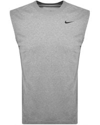 Nike - Training Dri Fit Logo Vest T Shirt - Lyst