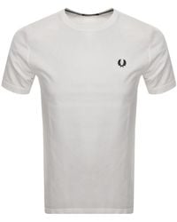 Fred Perry - Crew Neck T Shirt - Lyst