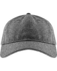 BOSS - Boss Derrel Wool Cap Dark - Lyst
