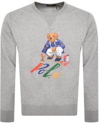 Ralph Lauren - Bear Graphic Sweatshirt - Lyst