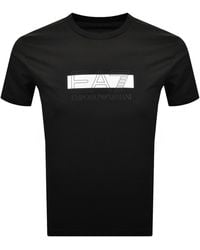 EA7 - Emporio Armani Logo T Shirt - Lyst