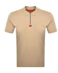 HUGO - Deresom 241 Polo T Shirt - Lyst