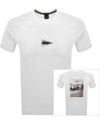 BOSS - Boss Network Photo T Shirt - Lyst