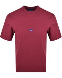 HUGO - Nieros Logo T Shirt - Lyst