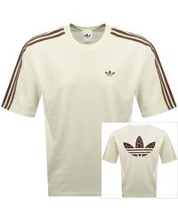 adidas Originals - Leo Infill T Shirt Off - Lyst