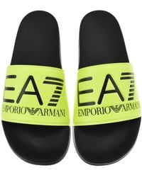 EA7 - Emporio Armani Beach Sliders - Lyst