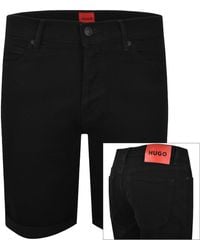HUGO - 634 Denim Shorts - Lyst