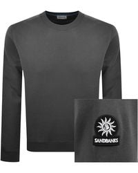 Sandbanks - Badge Logo Sweatshirt - Lyst