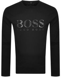 BOSS Athleisure Boss Togn 2 Long Sleeve T Shirt - Black